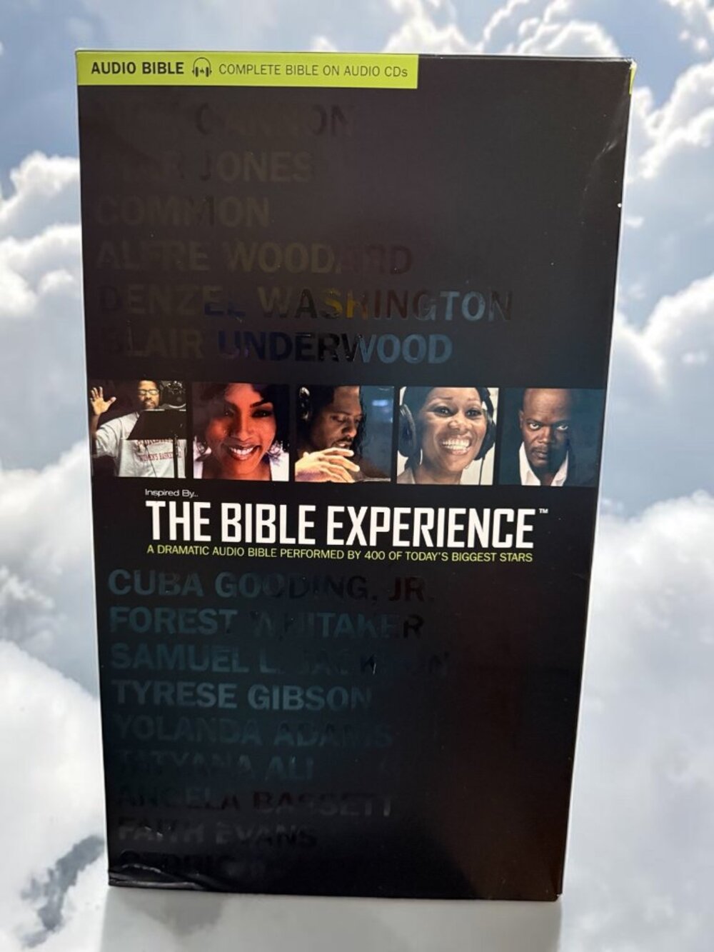 The Bible Experience "A Dramatic Audio Bible" Performed by 400 Stars - NEW